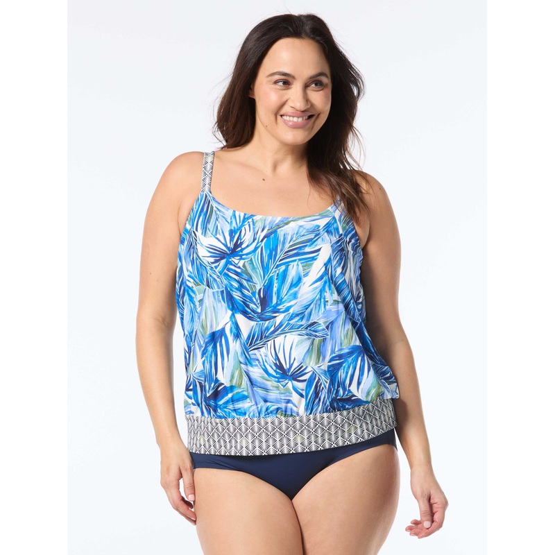 BEACH HOUSE SARAH TANKINI – PACIFIC PALM (20W-24W)