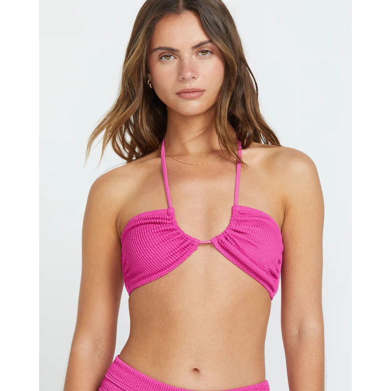 BILLABONG SUMMER HIGH DREW BANDEAU BIKINI TOP