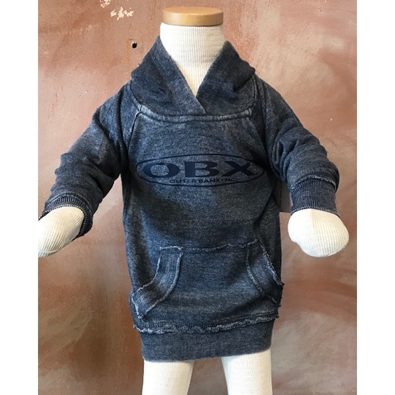 OBX KIDS BURNOUT HOODED SWEATSHIRT (2T-7) – 2 COLORS AVAILABLE