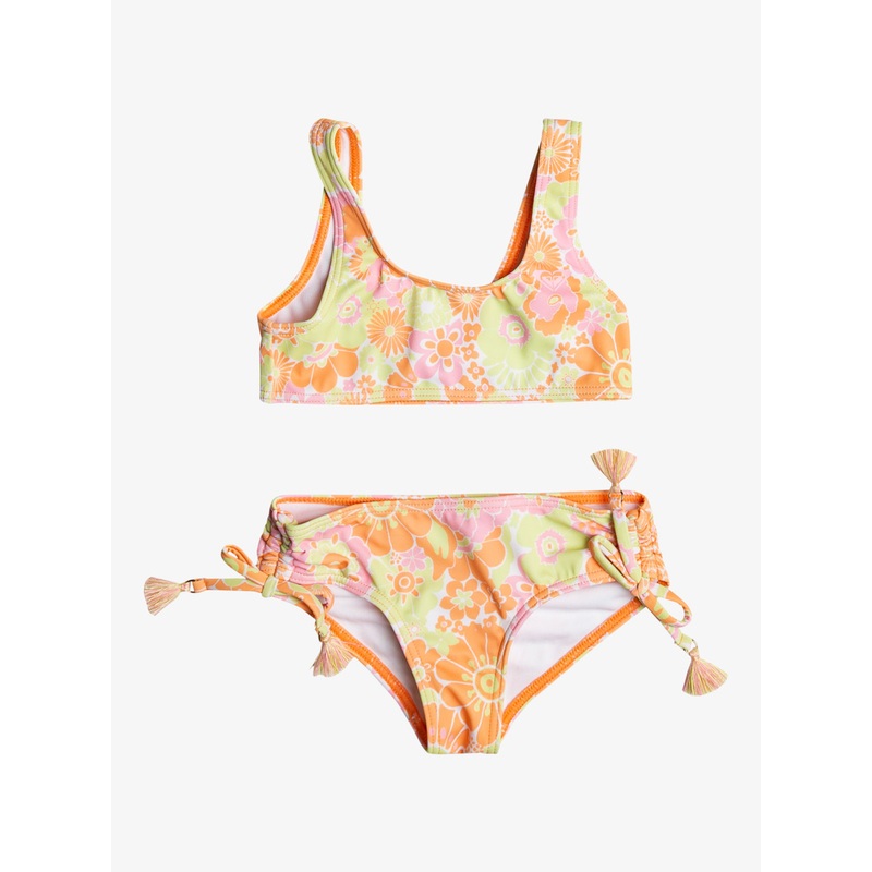 ROXY GIRL’S HAPPINESS FEELING BRALETTE BIKINI SET 2-6