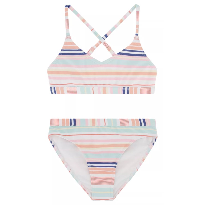 ROXY GIRLS’ CABANA BAY BIKINI SET 7-16