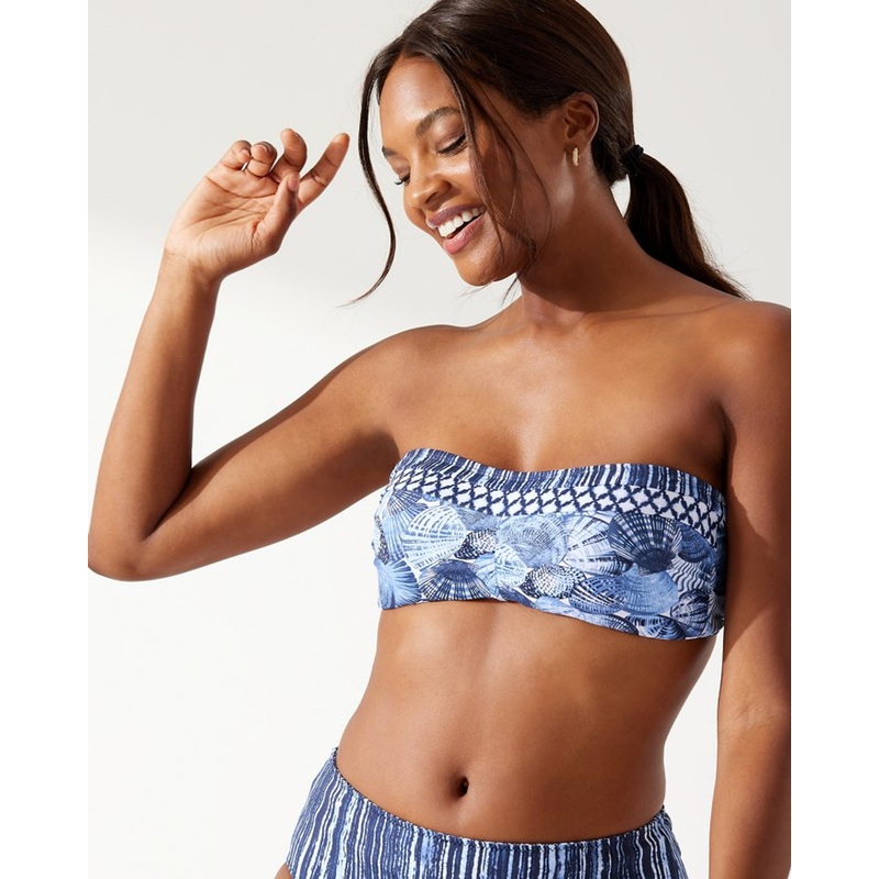 TOMMY BAHAMA SANIBELLE BLUES BANDEAU