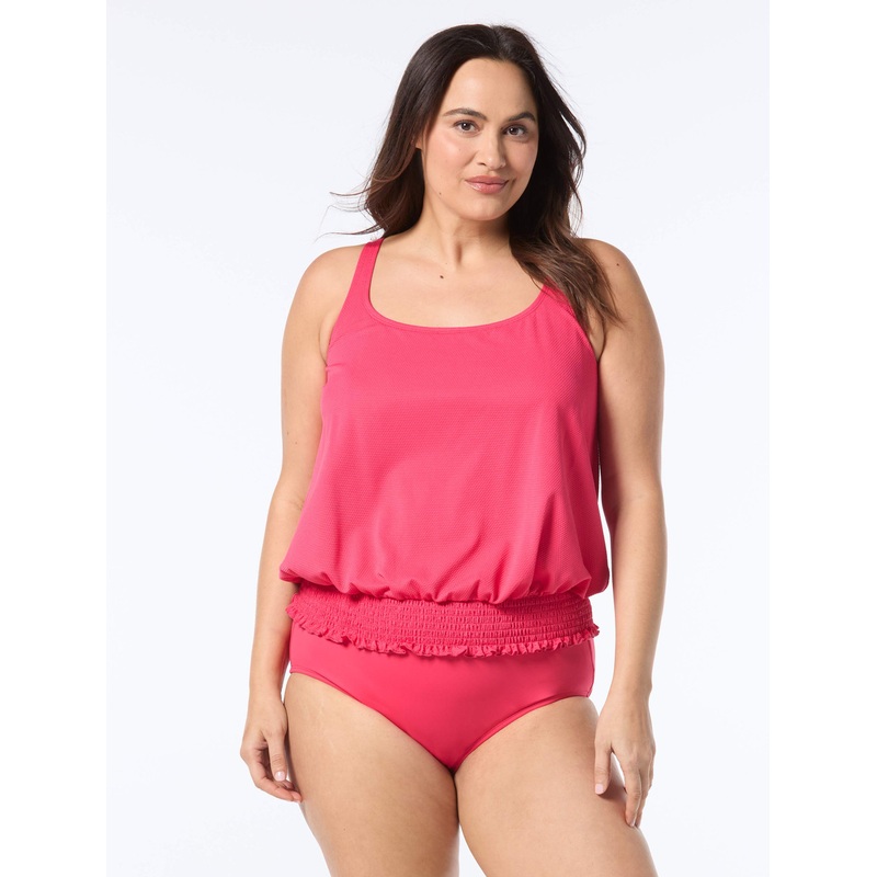 BEACH HOUSE BRANDY TANKINI – PIQUE SOLIDS (18W-22W)