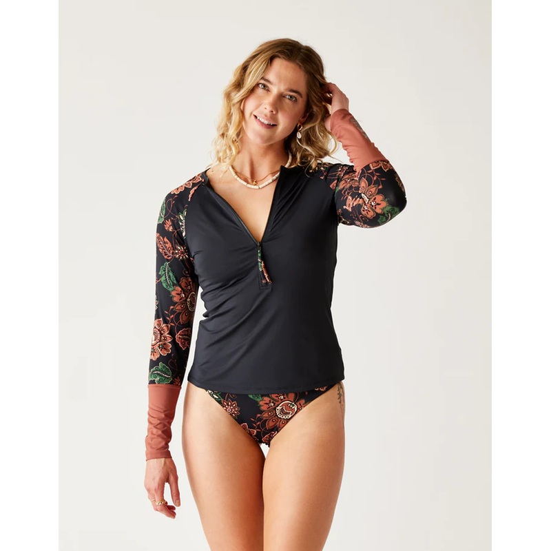 CARVE DESIGNS PRINTED KONA RASHGUARD – TAJ