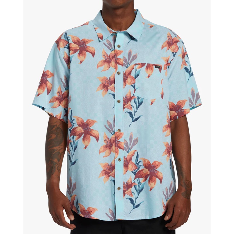 BILLABONG SUNDAYS SHORT SLEEVE SHIRT – 3 COLORS AVAILABLE