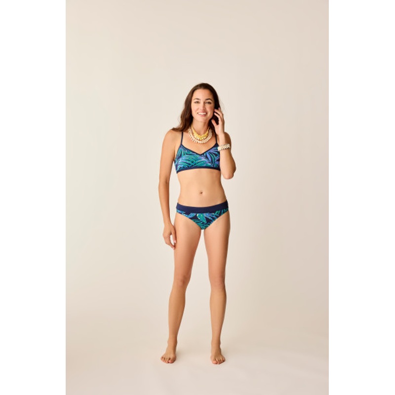 CARVE DESIGNS PRINTED STINSON BOTTOM – BLUE OASIS