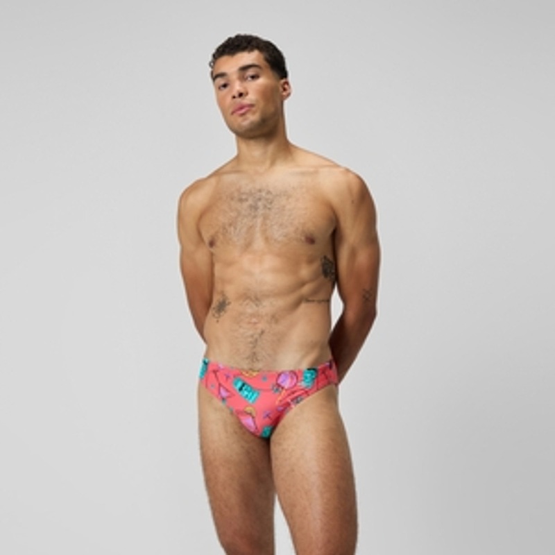 SPEEDO PRINTED BEACHSTAR BRIEF 2″ – 2 COLORS AVAILABLE