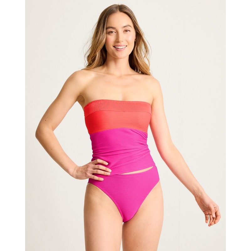 TOMMY BAHAMA OCEAN POINT COLORBLOCK BANDINI TOP