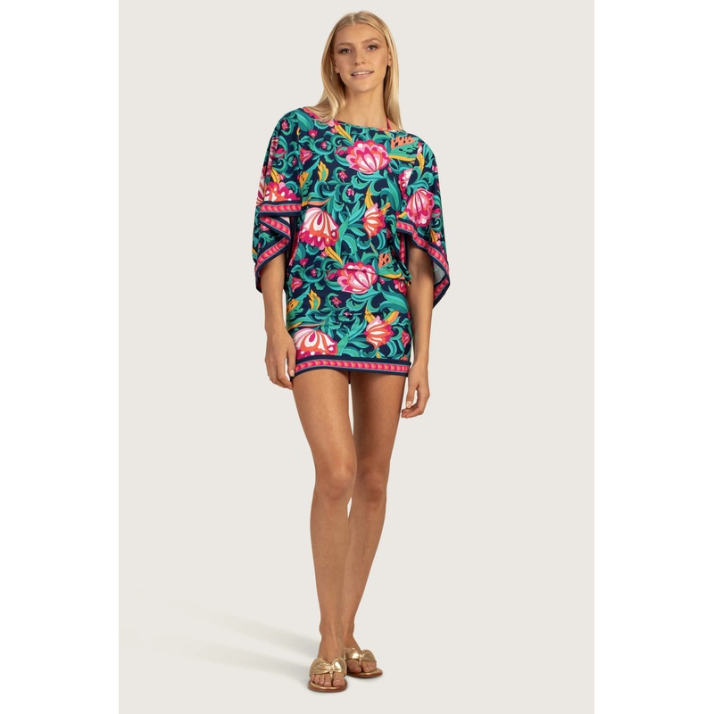 TRINA TURK INDIA GARDEN SWIM TUNIC