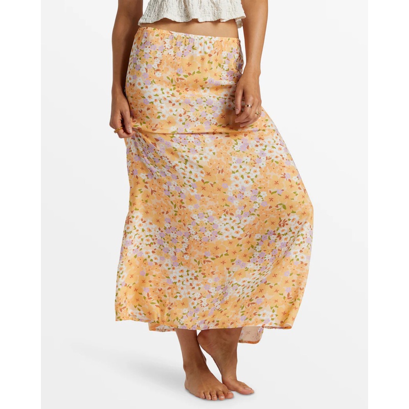 BILLABONG MIDI MOMENT PRINTED MIDI SKIRT