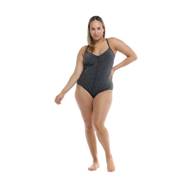 BODY GLOVE PLUS SIZE STARDUST SANDBAR ONE PIECE (1X-2X)