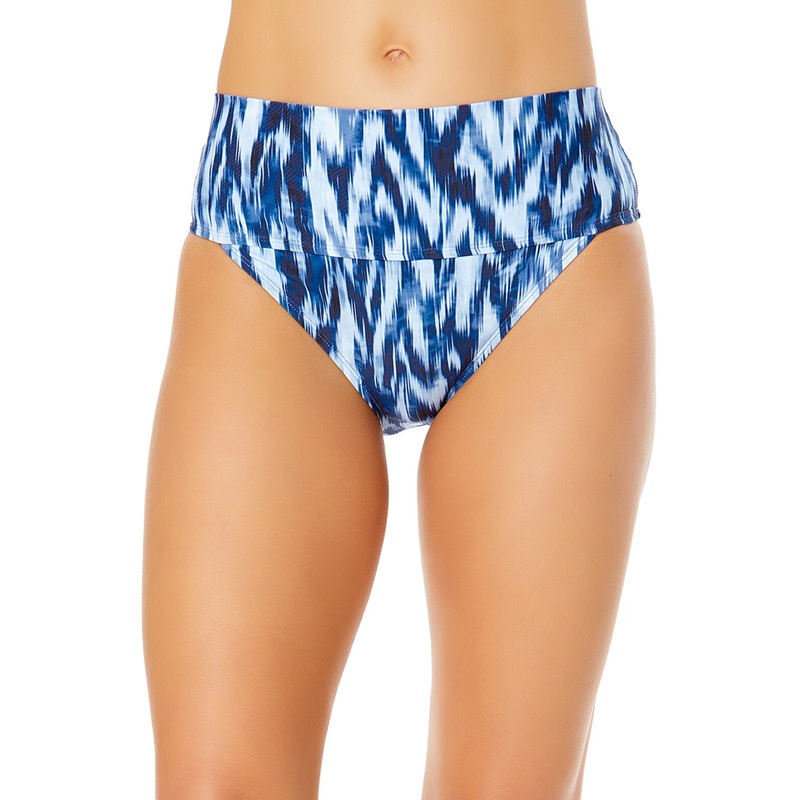 ANNE COLE TIE DYE IKAT SOFT BAND HIGH WAIST BOTTOM