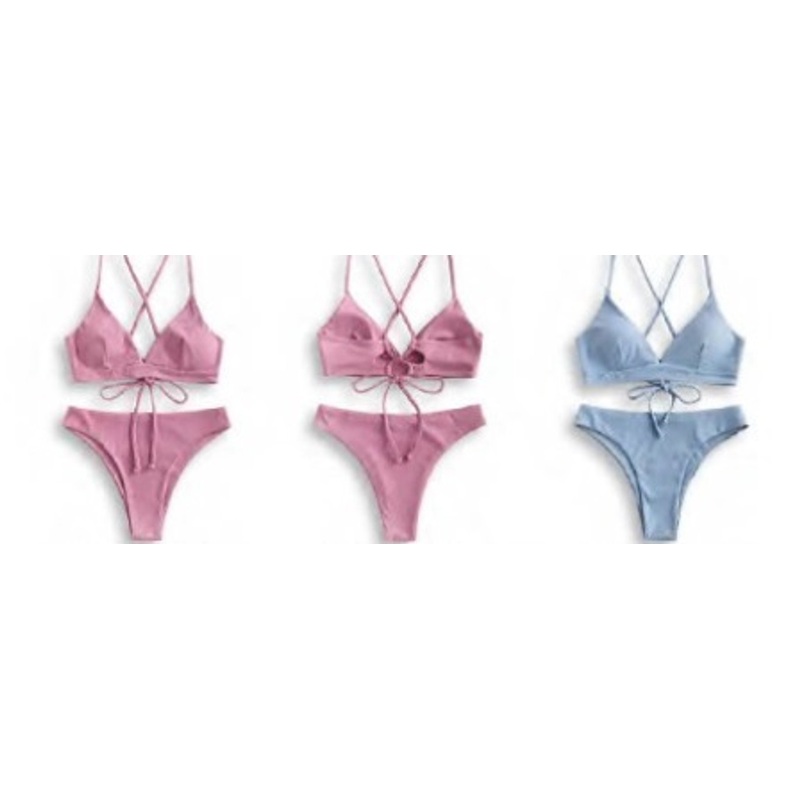 BIRTHDAY SUITS MADISON RIBBED HIGH CUT BIKINI BOTTOM – 2 COLORS AVAILABLE