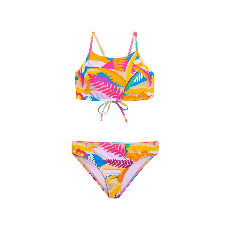 HOBIE GIRLS TROPIC LIKE IT’S HOT HIGH NECK SET 7-16