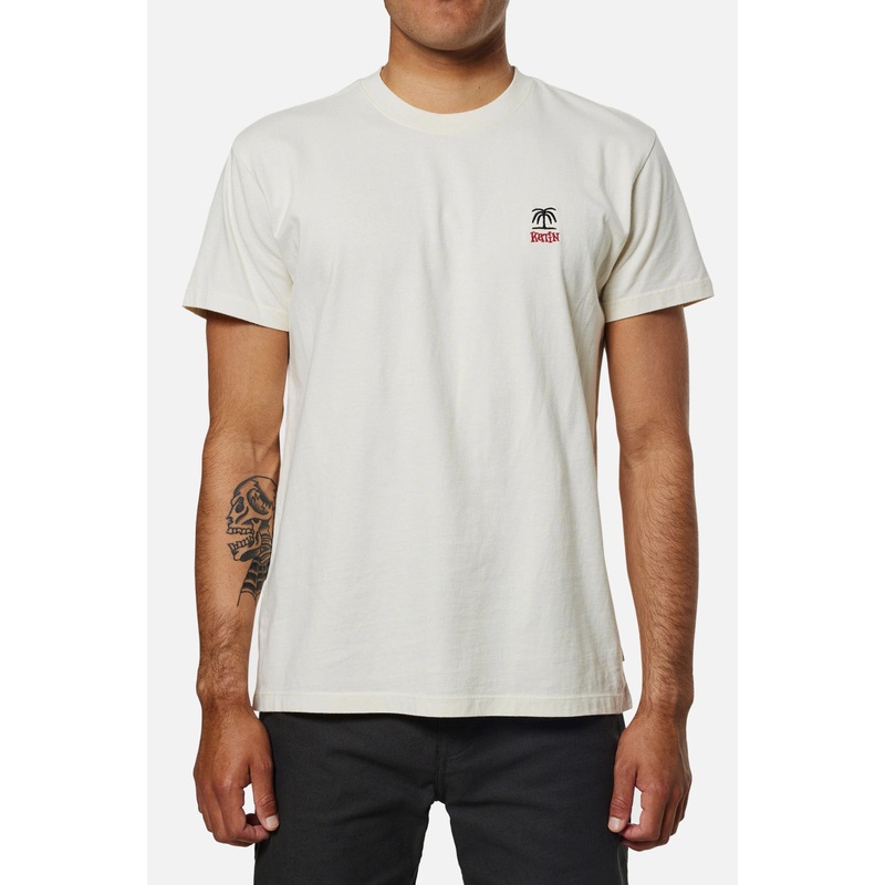 KATIN K PALM EMBROIDERED TEE