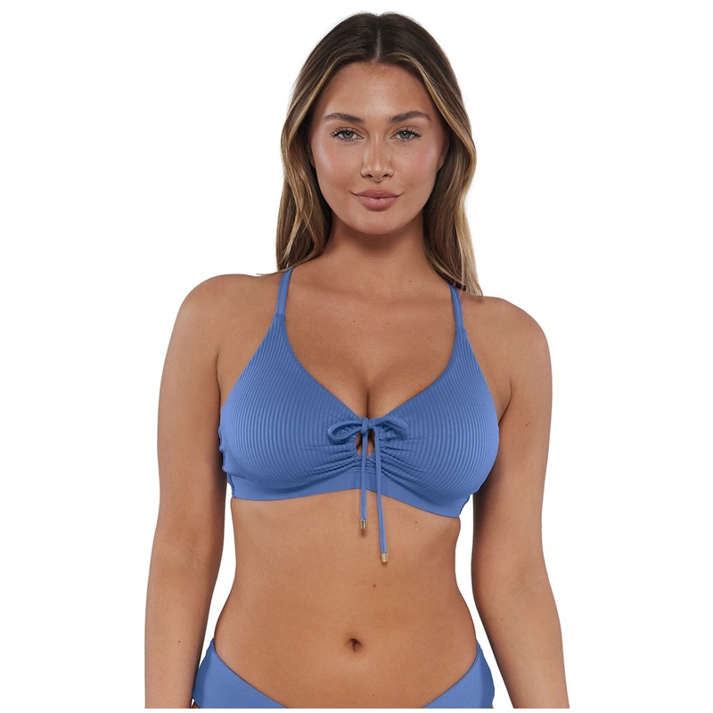 SUNSETS SOLID KAUAI KEYHOLE TOP (D-DD CUP) – 4 COLORS AVAILABLE