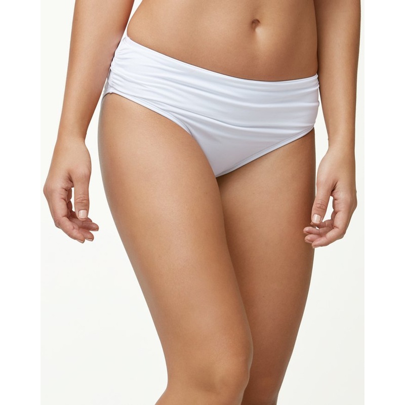 TOMMY BAHAMA PEARL SOLIDS HIGH WAIST SHIRRED BOTTOM