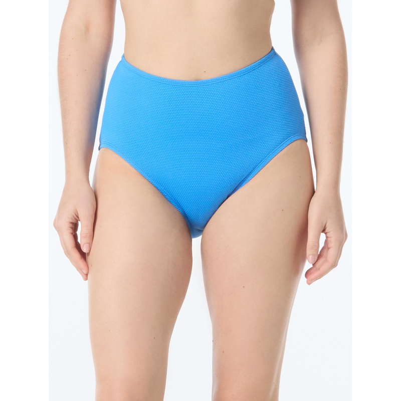 BEACH HOUSE EMERY HIGH RISE BIKINI BOTTOM – PIQUE SOLIDS