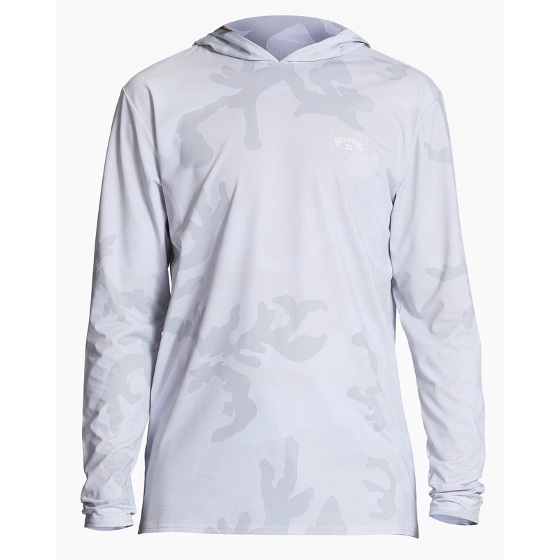 BILLABONG ARCH MESH HOODED UPF 50  LONG SLEEVE RASHGUARD
