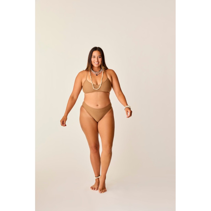CARVE DESIGNS SOLID STINSON BOTTOM – RUM TEXTURE