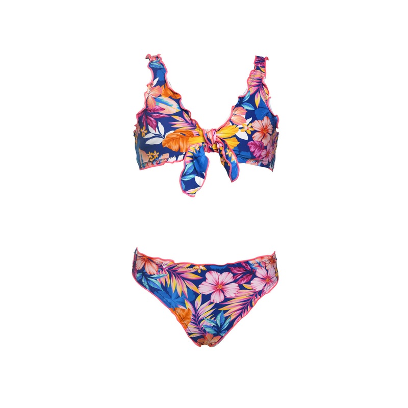 HOBIE GIRLS ISLAND GETAWAY MERROW BRALETTE SET 7-16