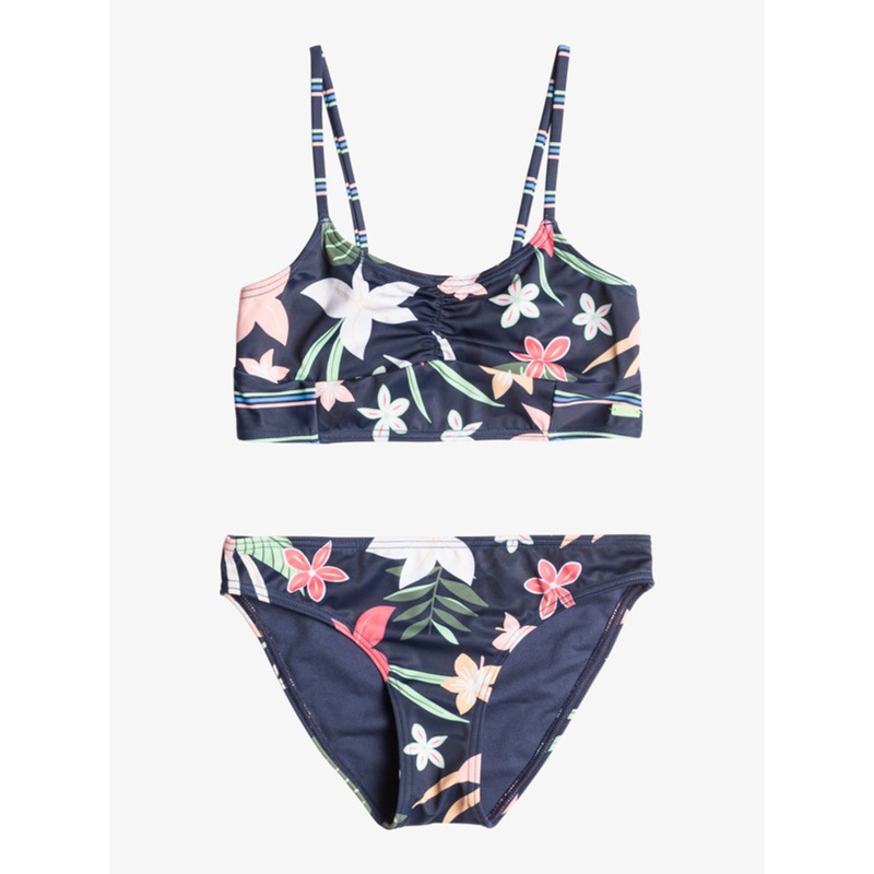 ROXY GIRL’S VACAY FOR LIFE CROP TOP SET 7-16