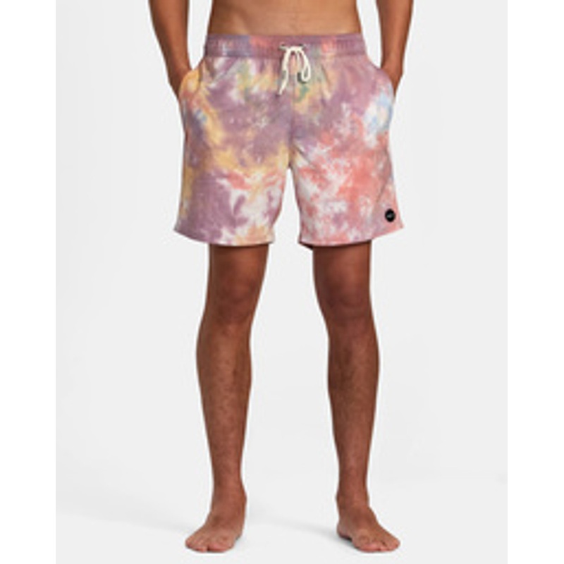 RVCA MANIC TIE-DYED ELASTIC BOARDSHORT