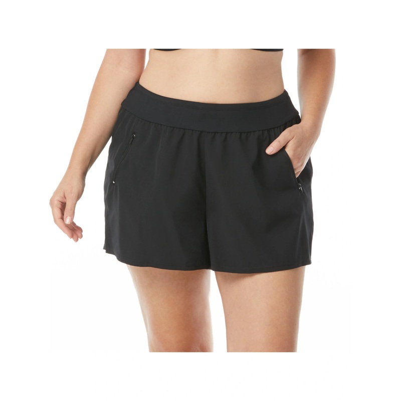 BEACH HOUSE PLUS SIZE APRIL STRETCH WOVEN BEACH SHORT – 2 COLORS AVAILABLE (16-22)