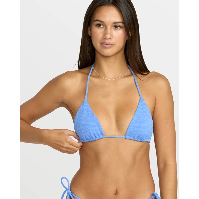 VOLCOM COCO HALTER TRIANGLE BIKINI TOP