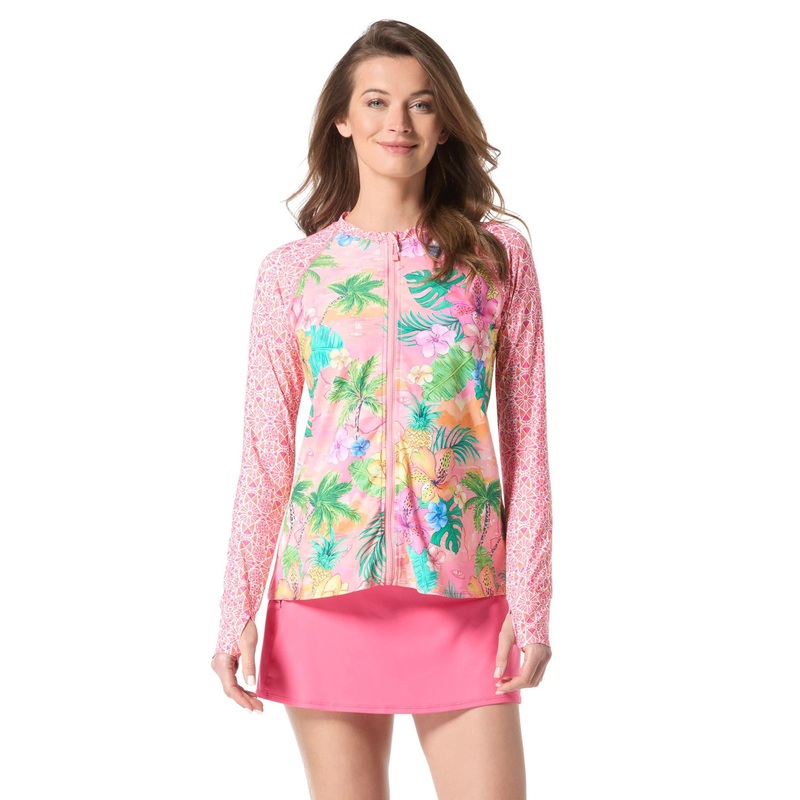 BEACH HOUSE MARY RASHGUARD  – MAI TAI MAGIC