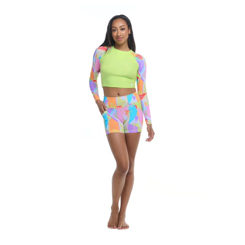 BODY GLOVE COLORBOX SPLASH PERFORMANCE CROSS-OVER SHORT