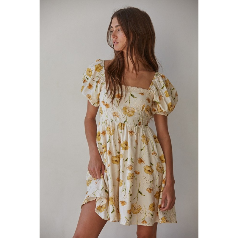 BY TOGETHER LUSH GARDEN MINI DRESS
