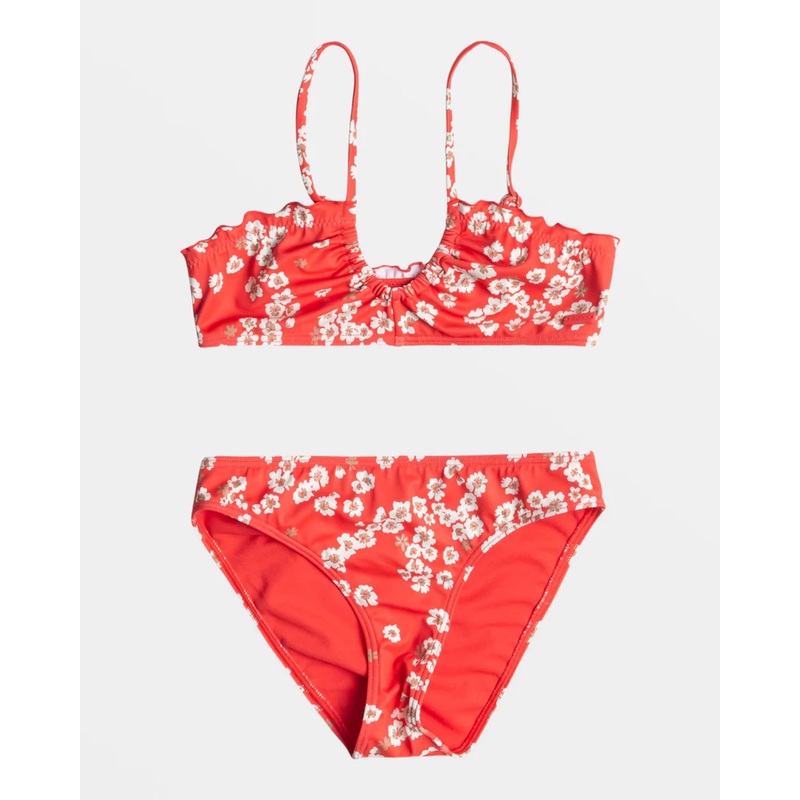 ROXY GIRLS MARGARITA BRALETTE BIKINI SET 7-16