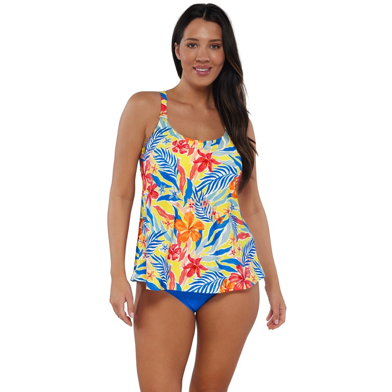 SUNSETS PRINTED JENNA TANKINI (12-20) – 2 COLORS AVAILABLE