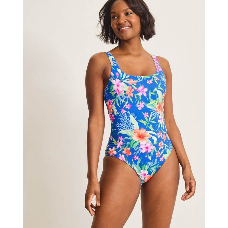 TOMMY BAHAMA ISOLA VITA REVERSIBLE TANK ONE PIECE