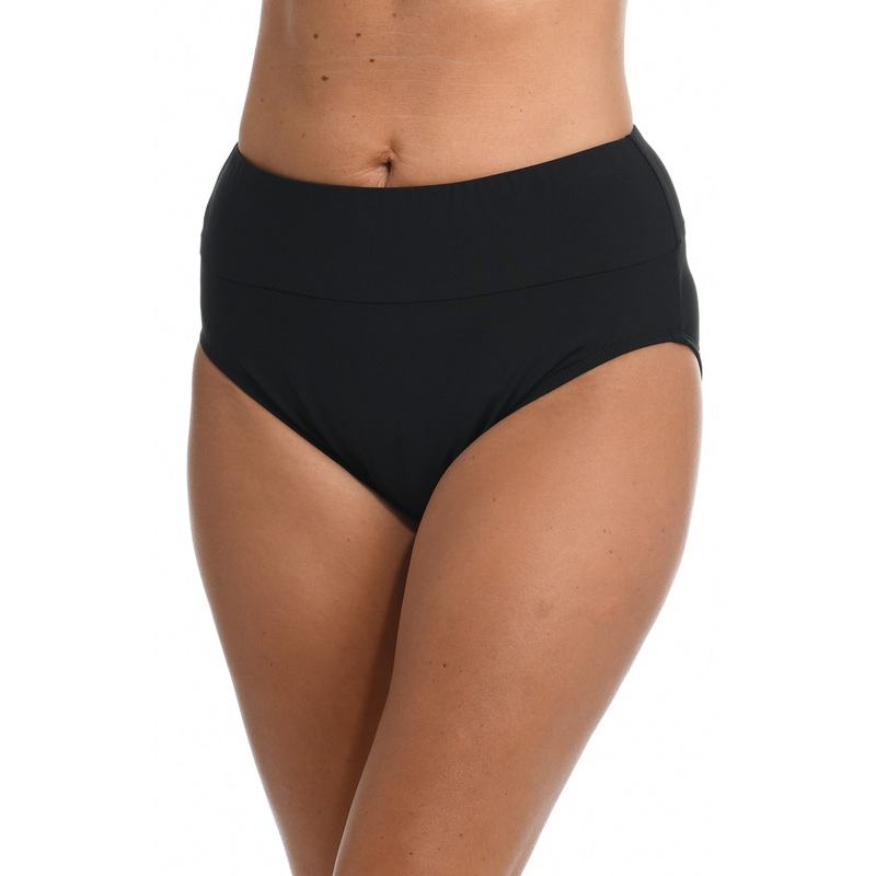 24TH & OCEAN SOLID MID WAIST SPLICED BOTTOM – MORE COLORS AVAILABLE