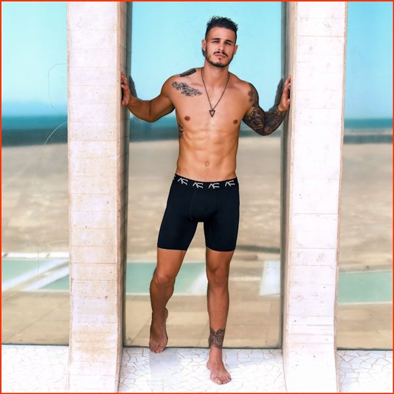 Adam Smith Sports Mesh Biker Boxer Brief