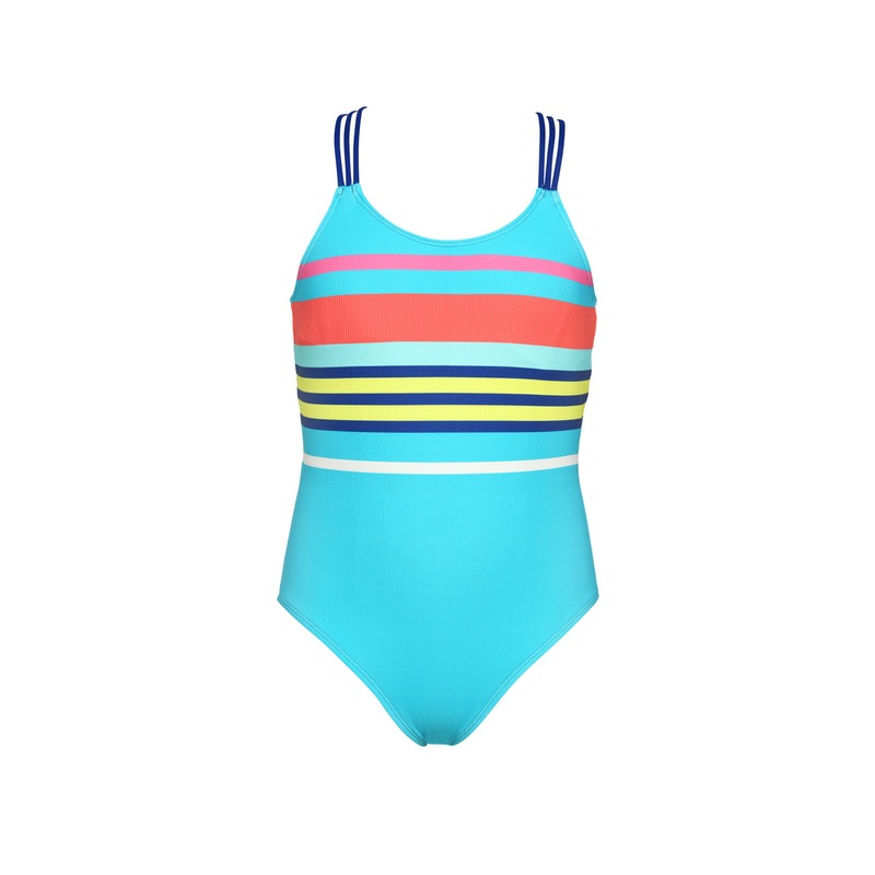 HOBIE GIRLS SAIL AWAY STRIPE TANK ONE PIECE 7-16