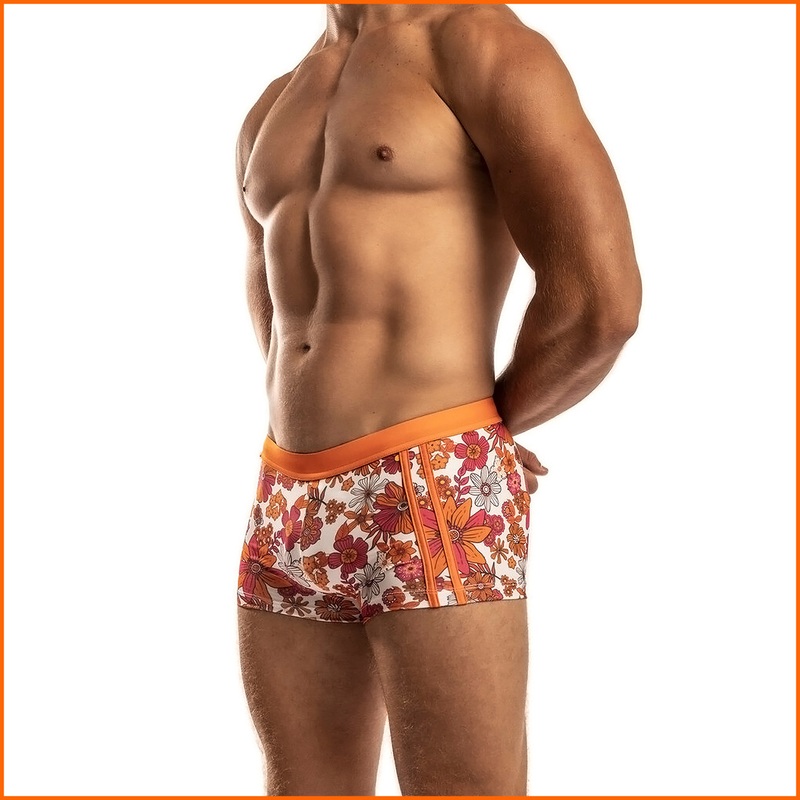Jack Adams Swimwear Bali Swim Trunk Flower Power