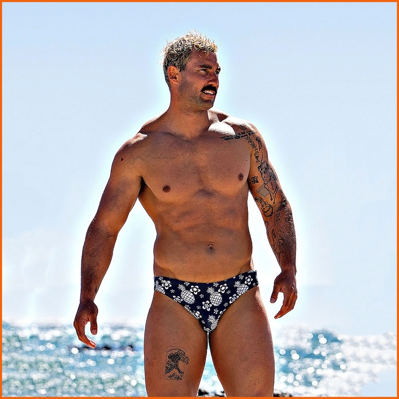 Jack Adams Swimwear Santa Cruz Low Rise 1″ Swimsuit
