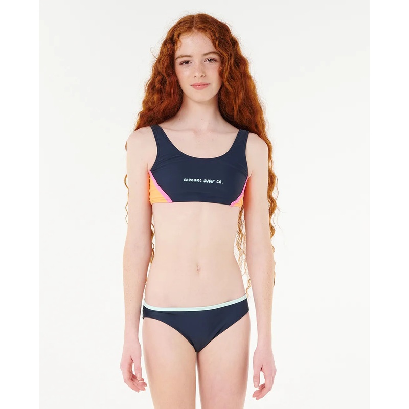 RIP CURL GIRL’S SURF REVIVAL BIKINI SET (8-12)