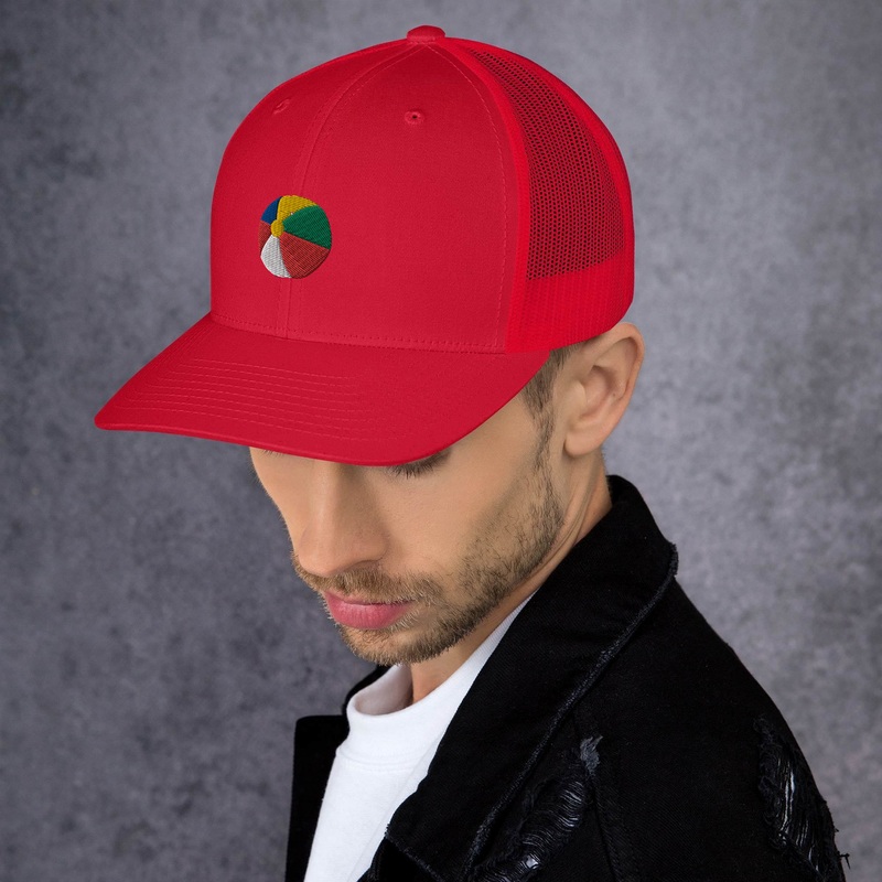 WTees Beach Ball Trucker Cap
