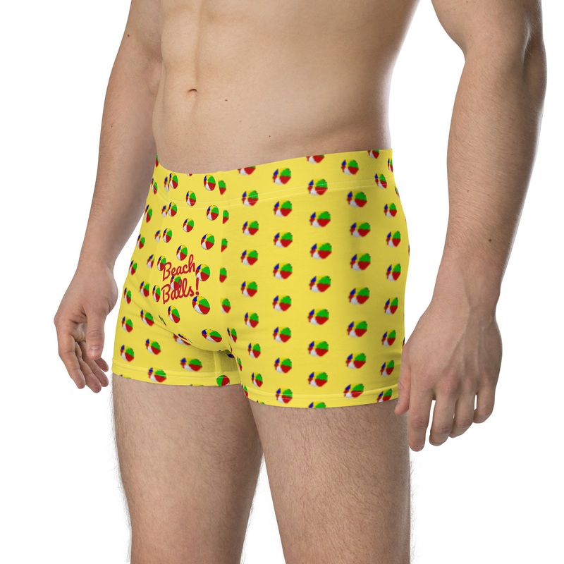WTees Beach Balls! Boxer Briefs Yellow