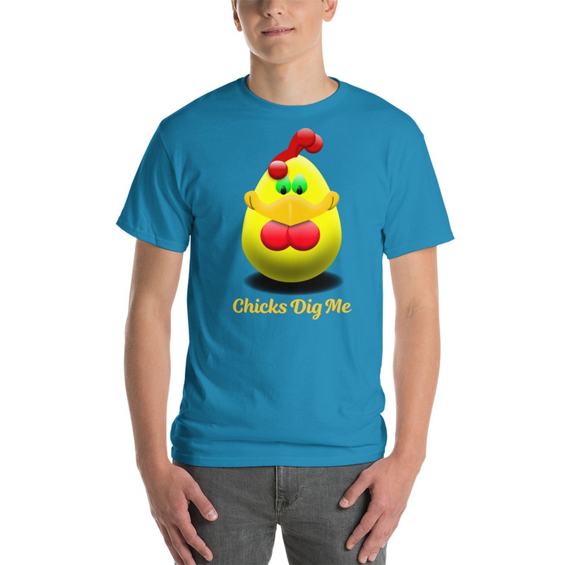 WTees Chicks Dig Me Short Sleeve T-Shirt