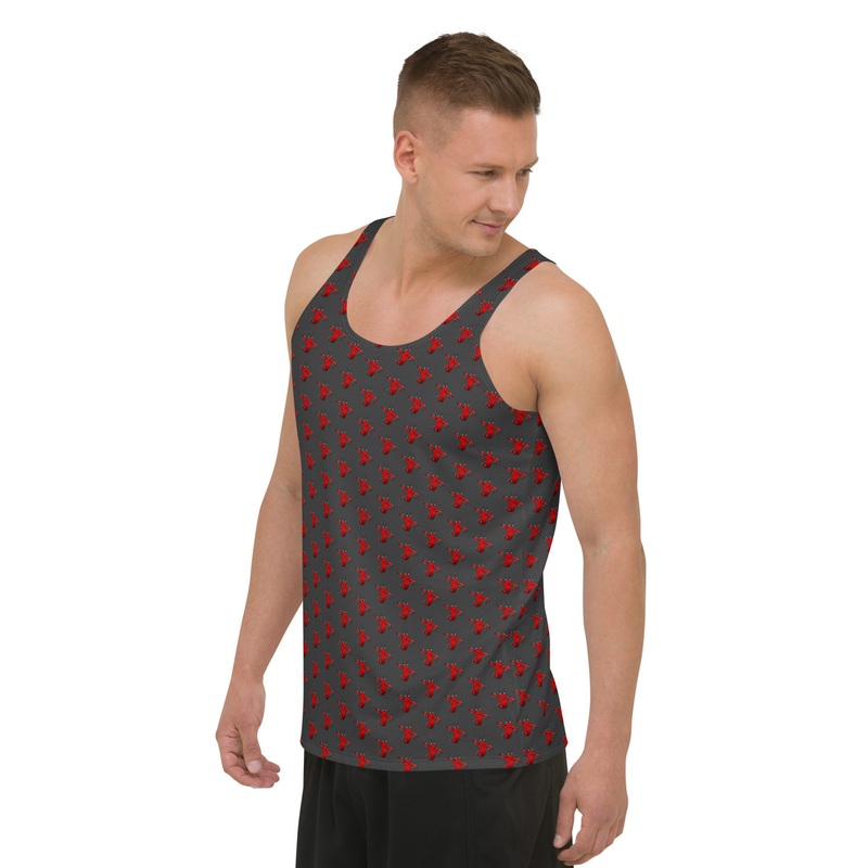 WTees Louis V’Lobster Tank Top Gris