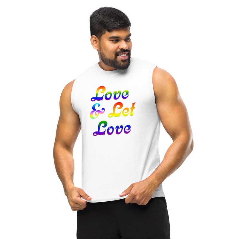 WTees Love & Let Love Muscle Shirt