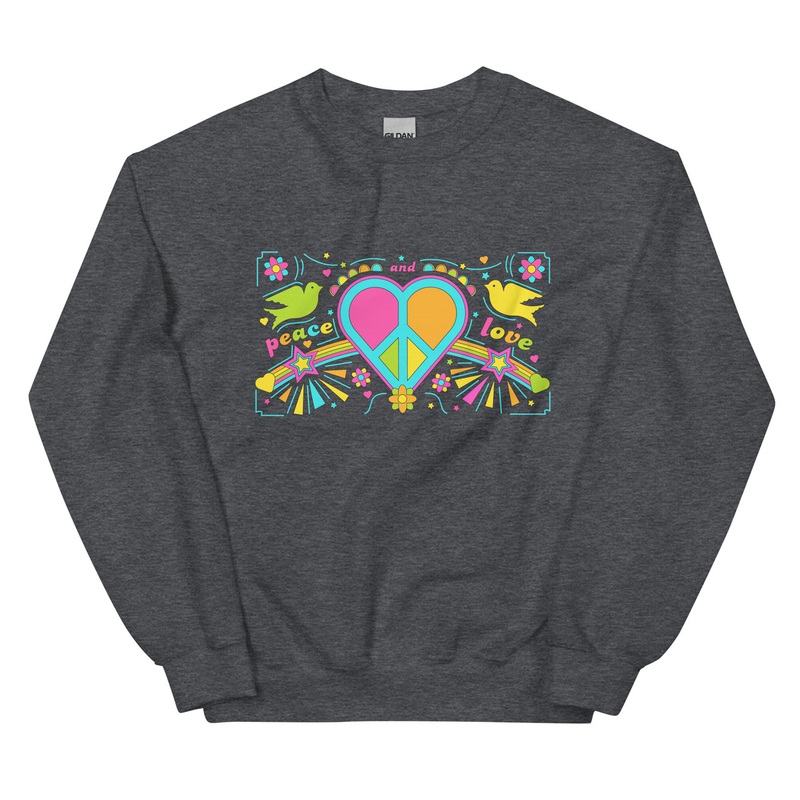 WTees Love & Peace Sweatshirt