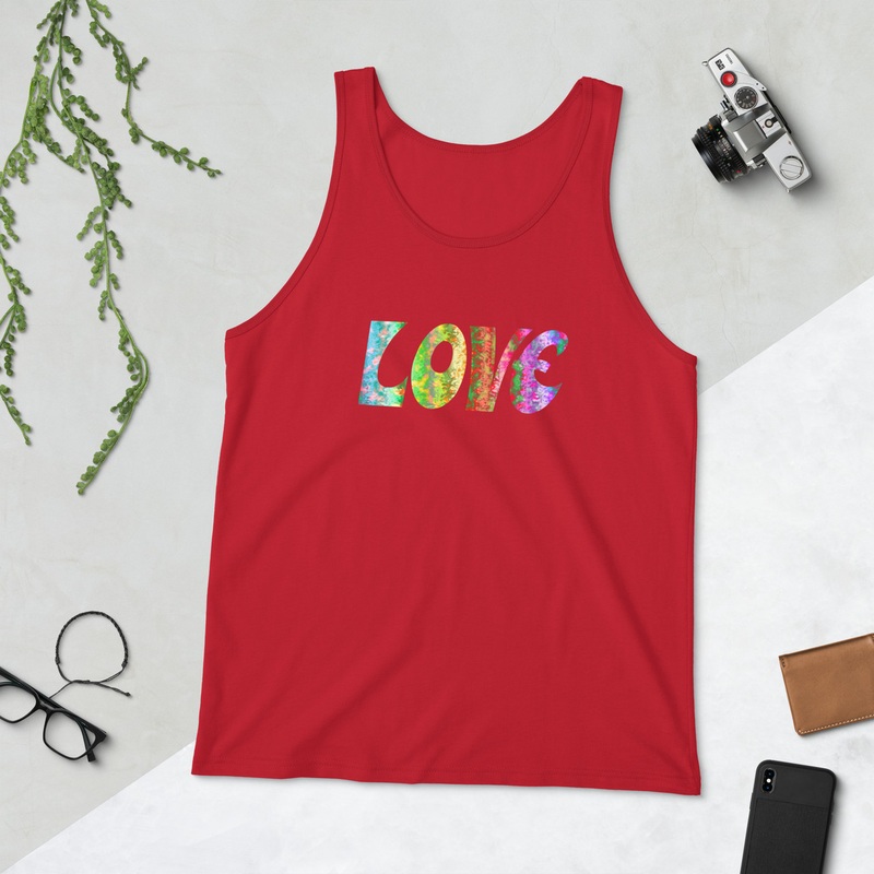 WTees Retro Love Tank Top