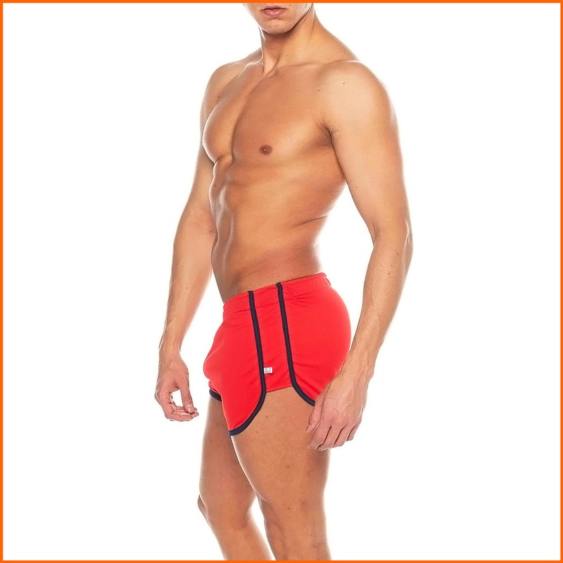 American Jock Phys Ed Track Short