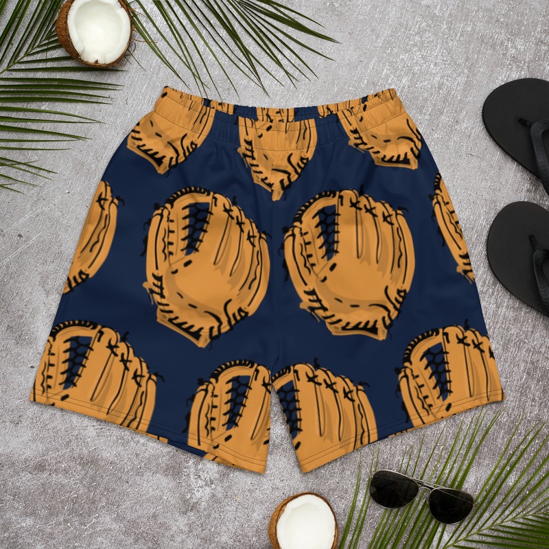 WTees Catcher Athletic Long Shorts Navy